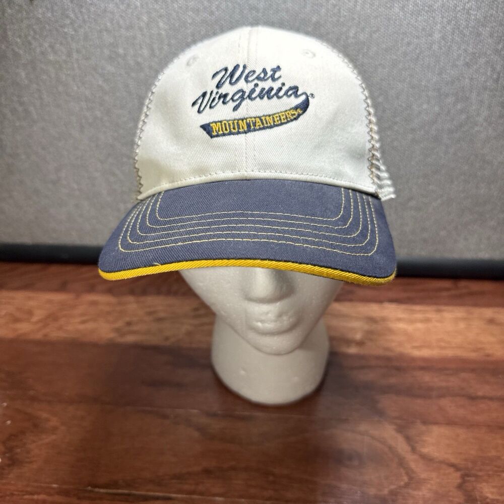 University of  West Virginia Mountaineers Napa Baseball Cap Hat Mesh
